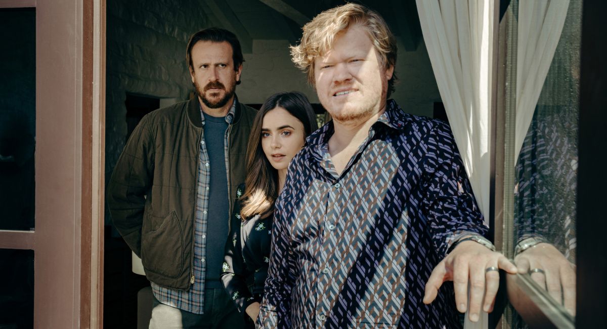 Lily Collins, Jesse Plemons and Jason Segel