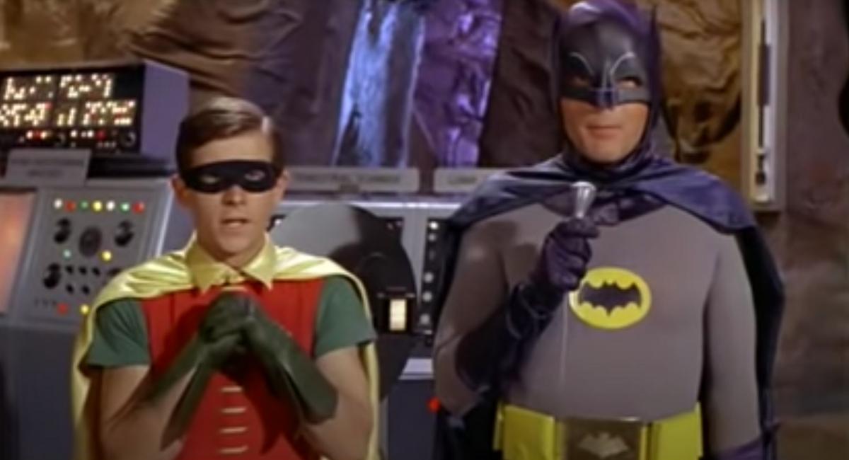 Batman and Robin in 'Batman' movie in 1966