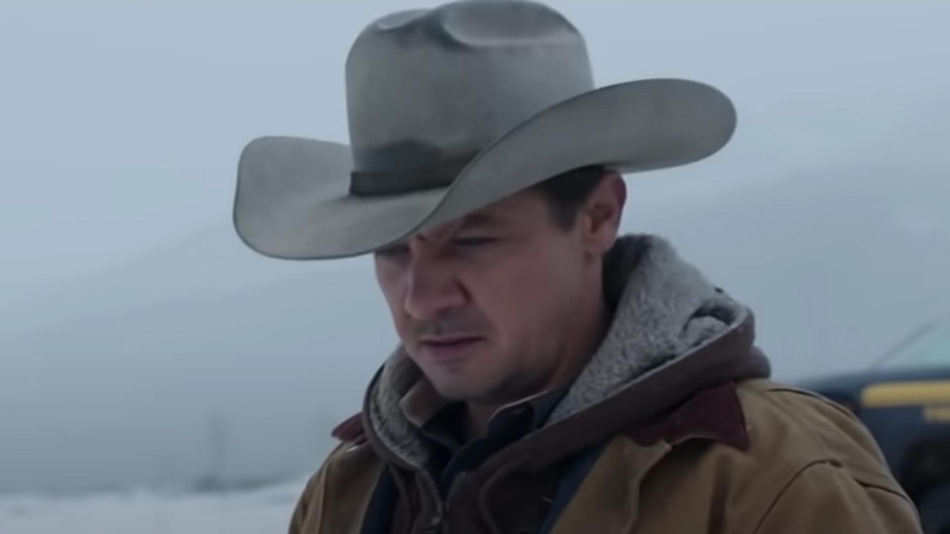 Jeremy Renner in Wind River movie