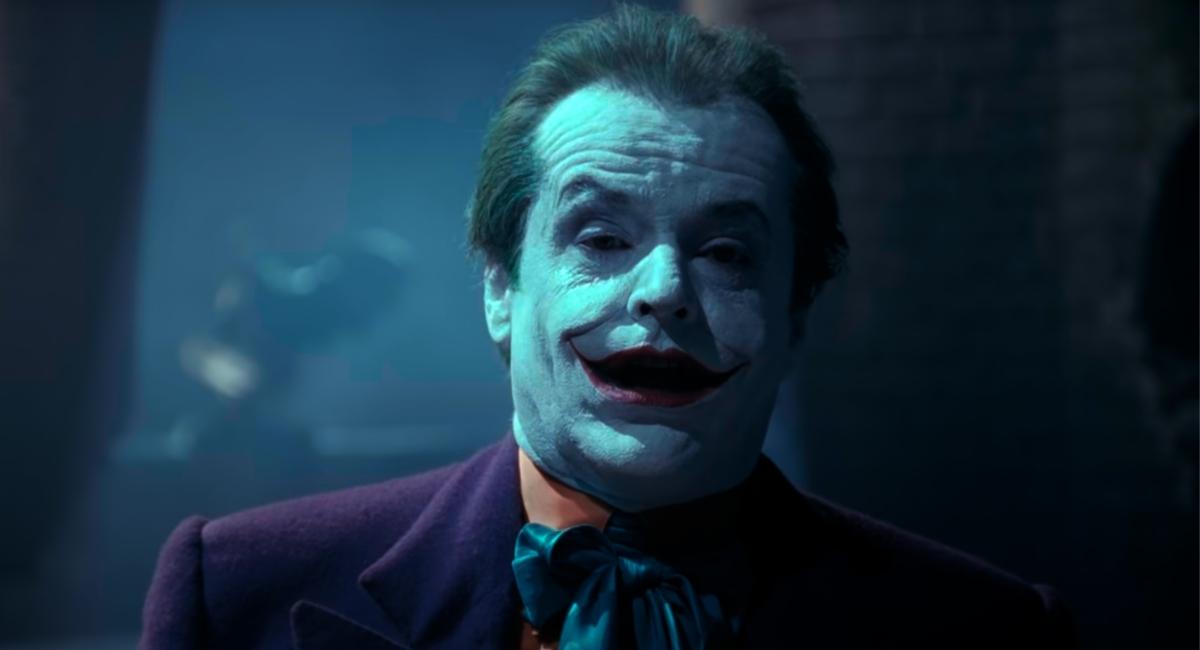 Jack Nicholson as Joker in Batman movie
