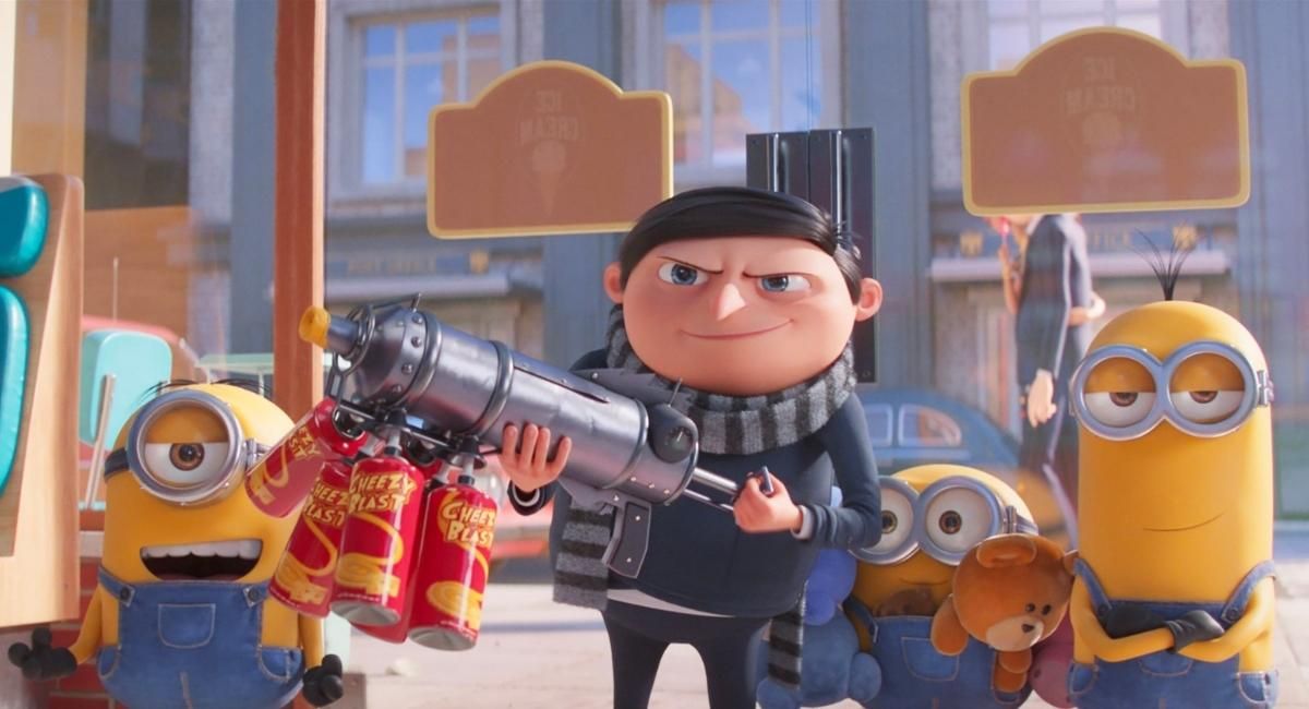 New ‘minions The Rise Of Gru Trailer Moviefone 