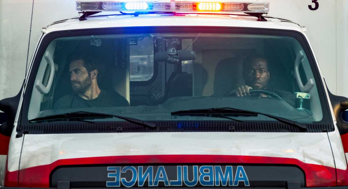 movie review of ambulance