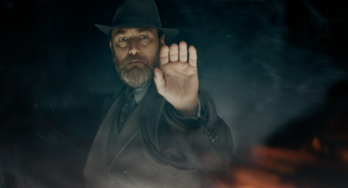 Jude Law as Albus Dumbledore