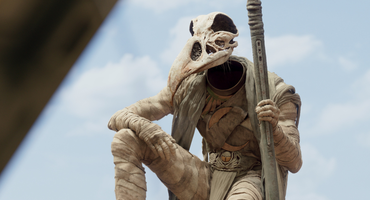 Khonshu (voiced by F. Murray Abraham) in 'Moon Knight.'