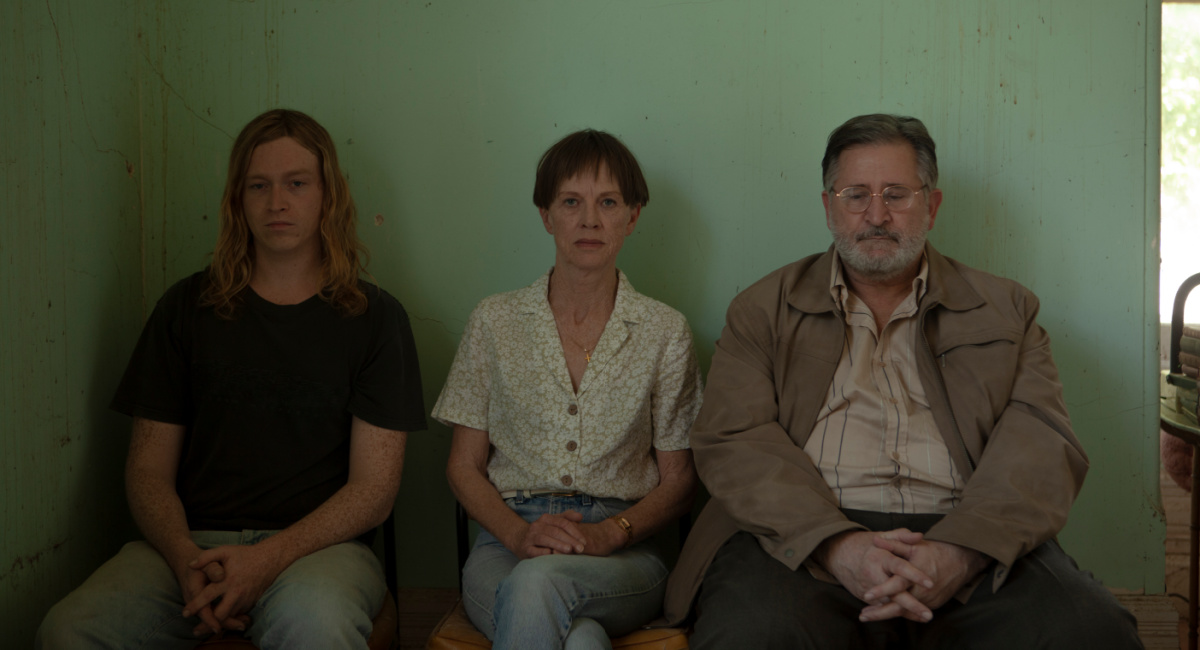 Caleb Landry Jones, Judy Davis, and Anthony LaPaglia