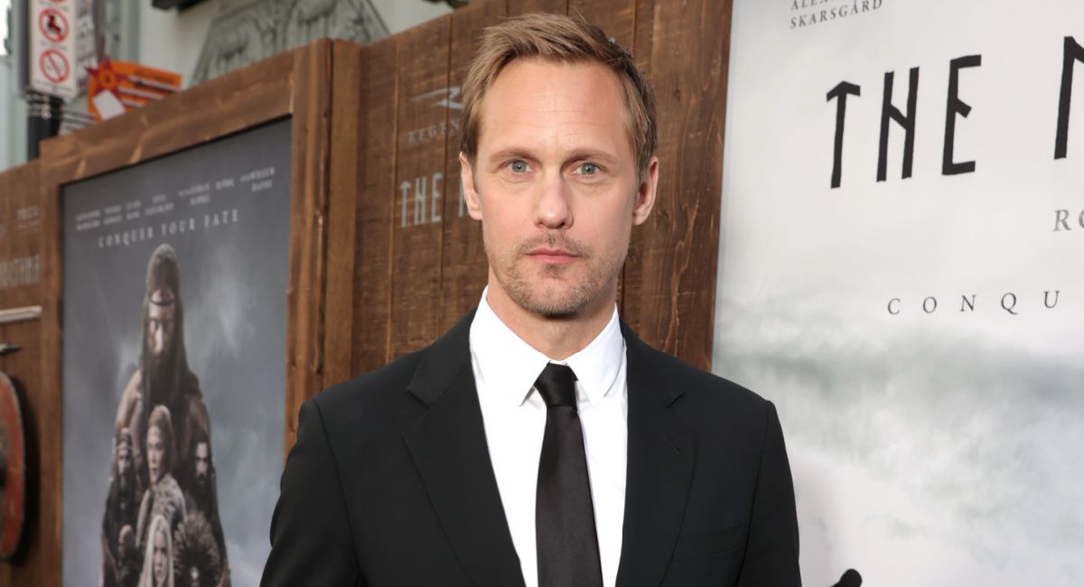 Alexander Skarsgård at the premiere of 'The Northman.'