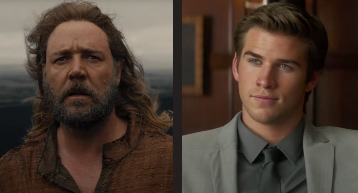 Russell Crowe and Liam Hemsworth