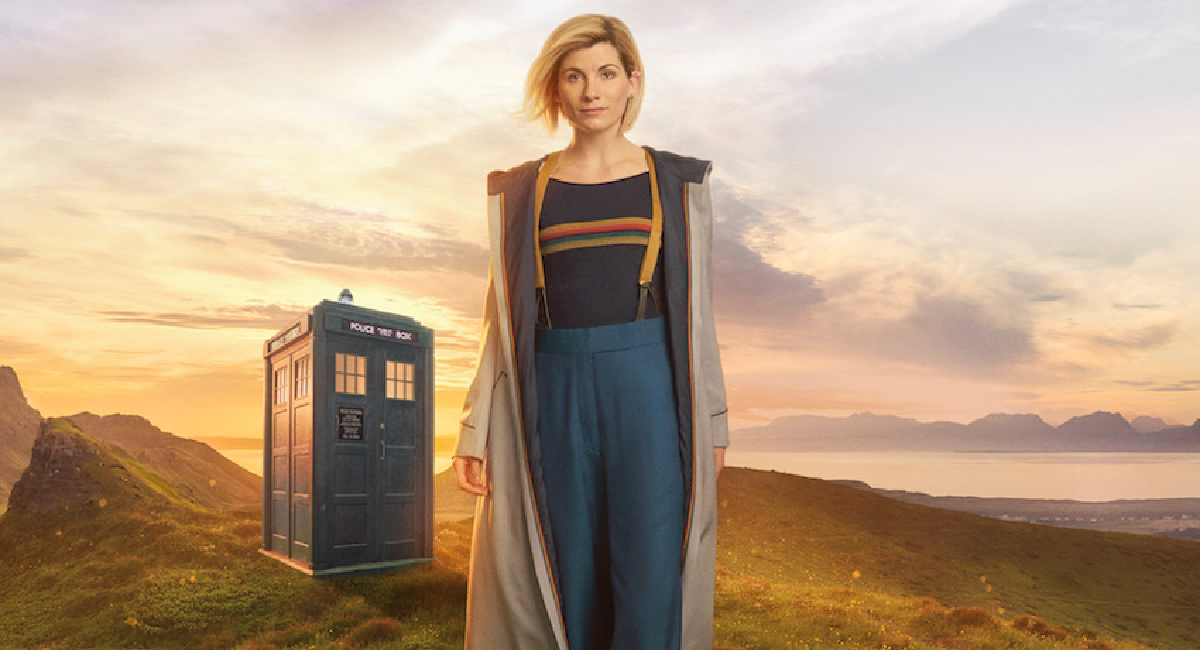 Jodie Whittaker as the Thirteenth Doctor