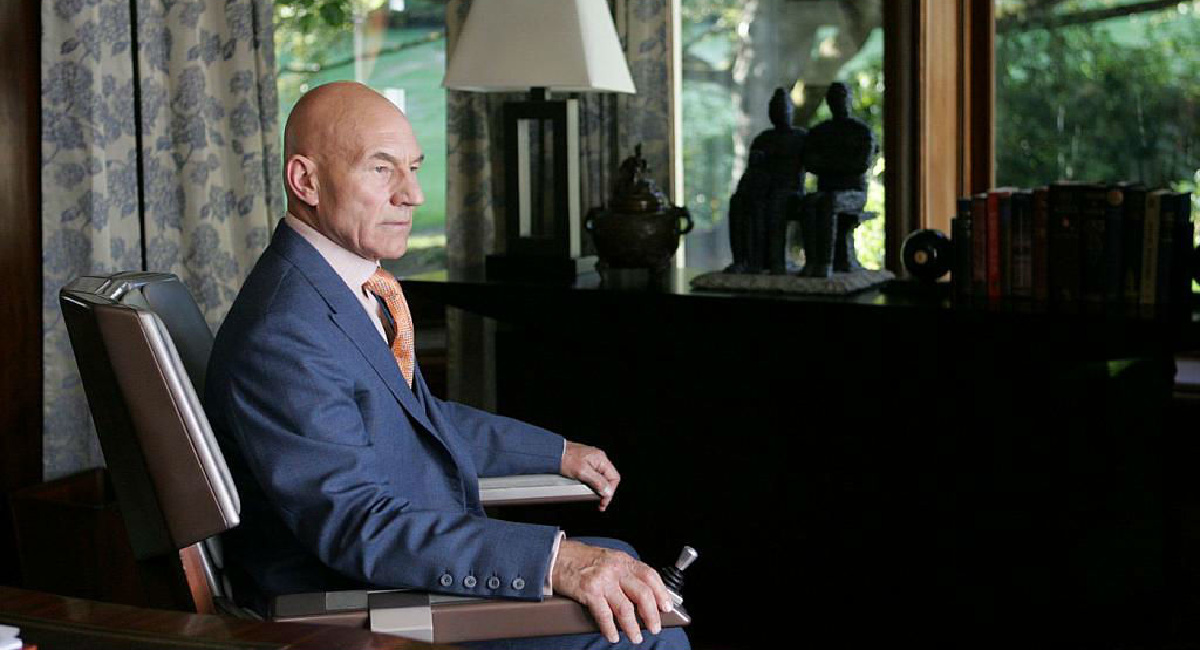 Patrick Stewart as Professor Charles Xavier in 2000's 'X-Men.'