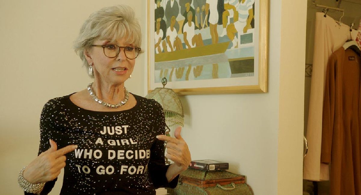 Rita Moreno in the documentary 'Rita Moreno: Just a Girl Who Decided to Go for It.'