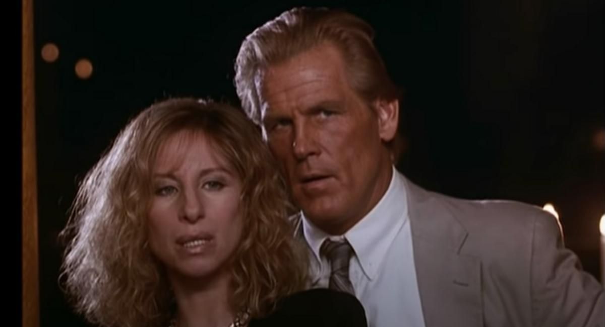 Barbra Streisand and Nick Nolte