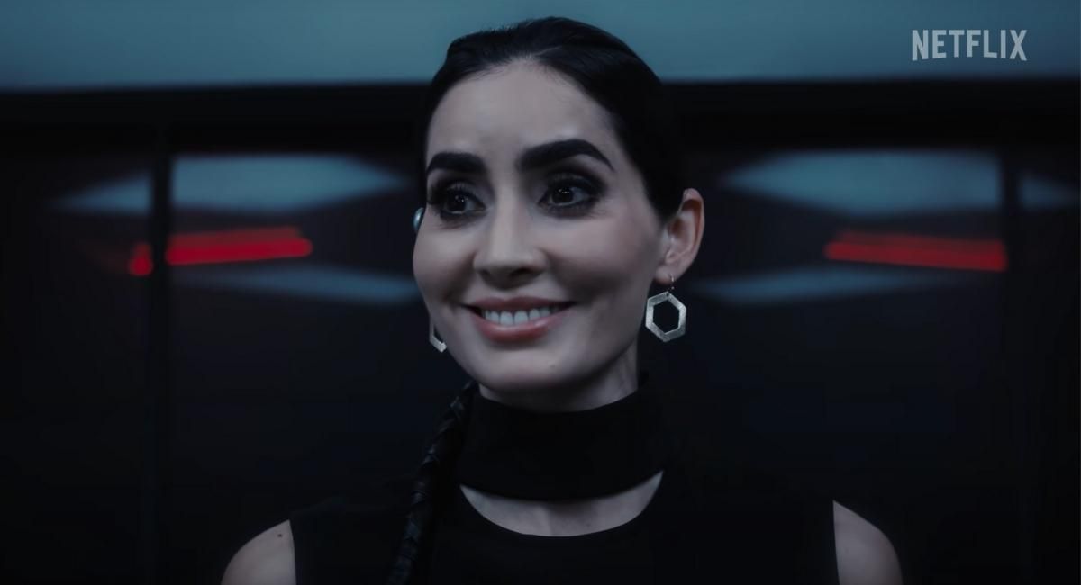 Tetiana Gaidar in Netflix's 'Resident Evil.'