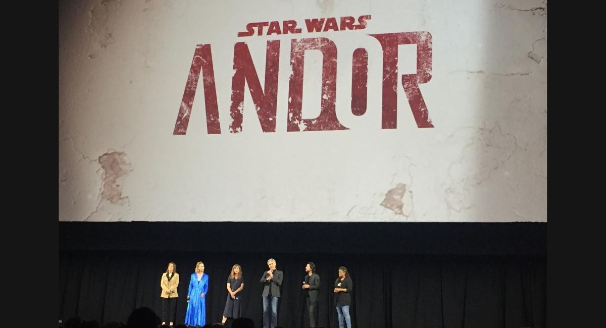 'Andor' cast at Star Wars Celebration 2022.