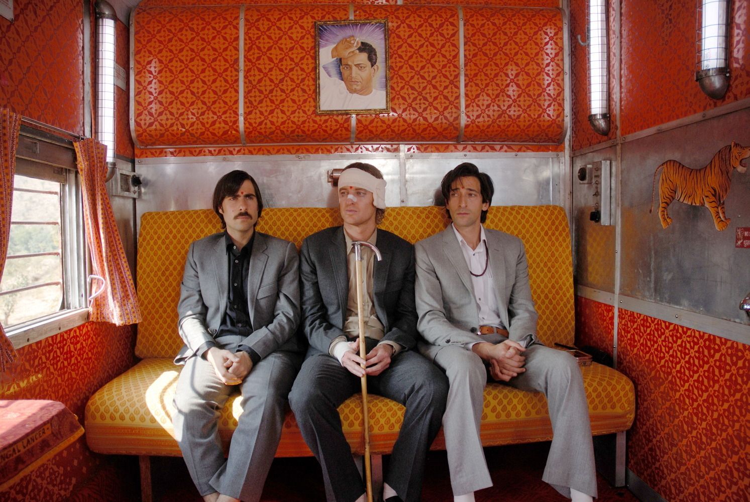 Jason Schwartzman, Owen Wilson, and Adrien Brody in 'The Darjeeling Limited.'