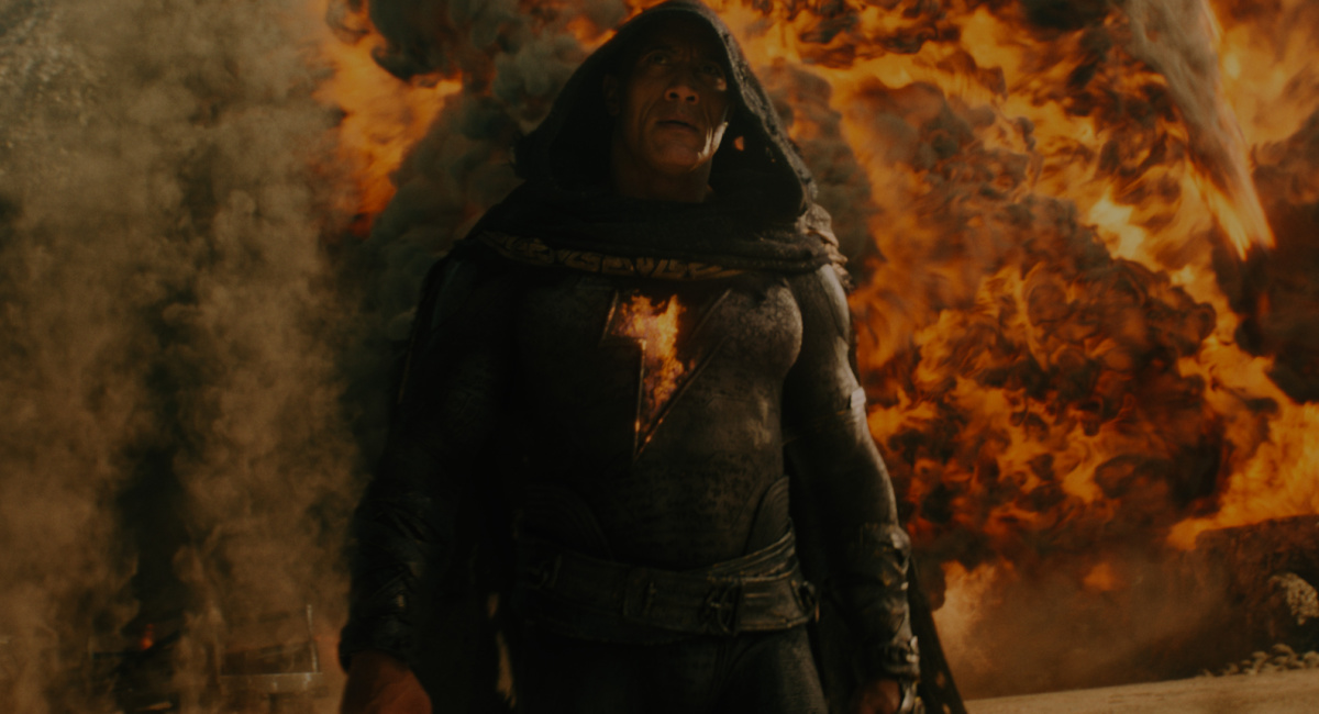 Dwayne Johnson as Black Adam in New Line Cinema’s action adventure 'Black Adam.'