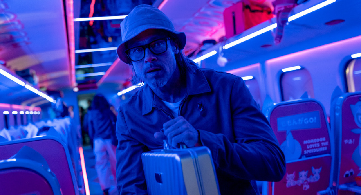 Brad Pitt stars in 'Bullet Train.'