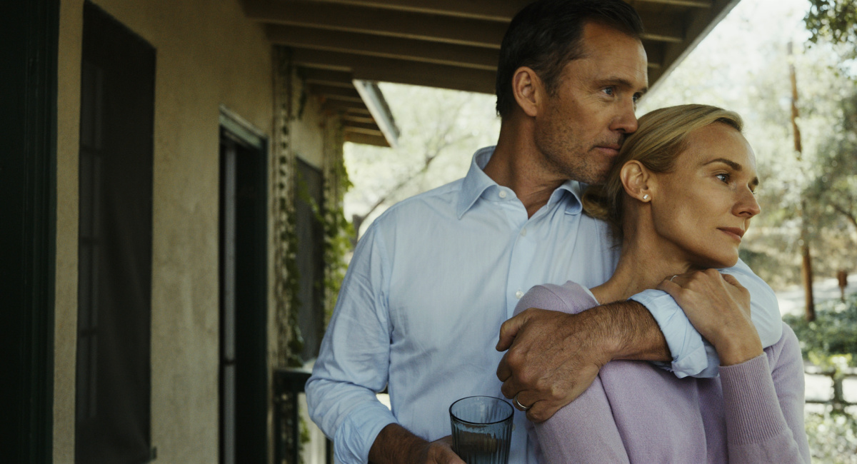 Jeffrey Donovan and Diane Kruger in 'First Love.'
