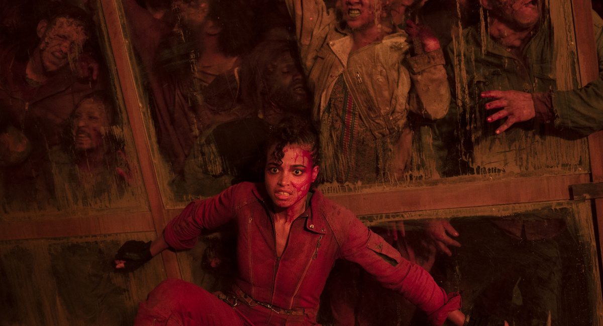 Ella Balinksa as Jade in 'Resident Evil.'