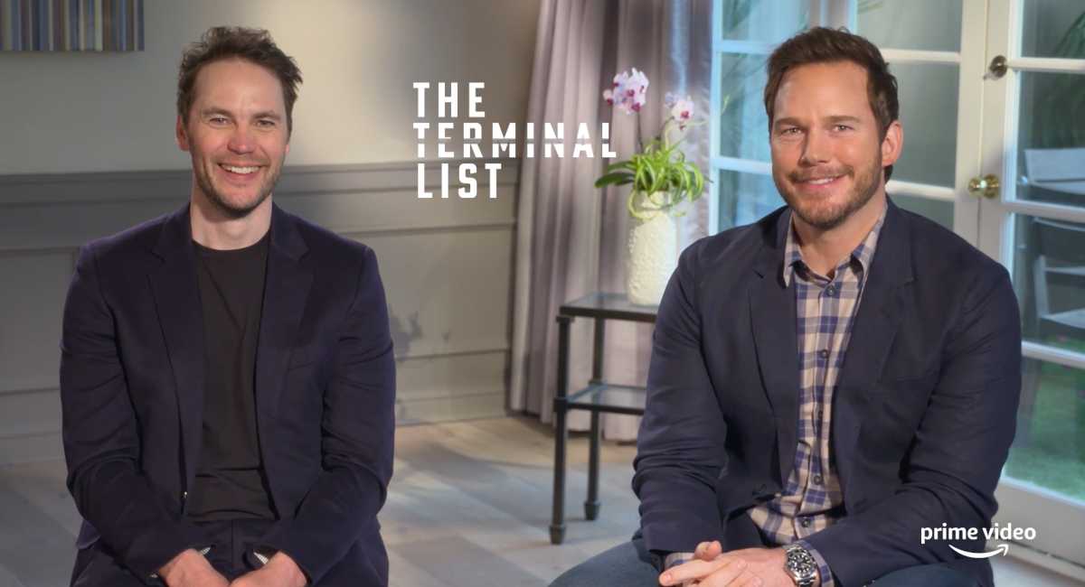 Chris Pratt and Taylor Kitsch Talk ‘The Terminal List’