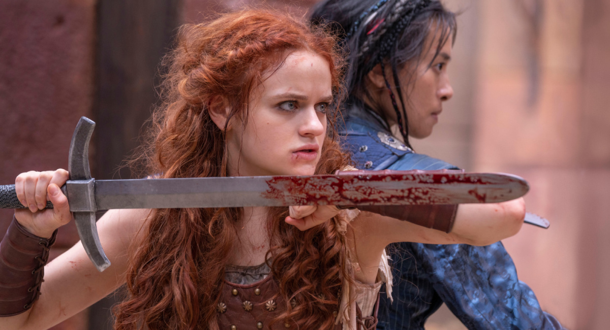 Joey King and Veronica Ngo in 20th Century Studios' 'The Princess.'