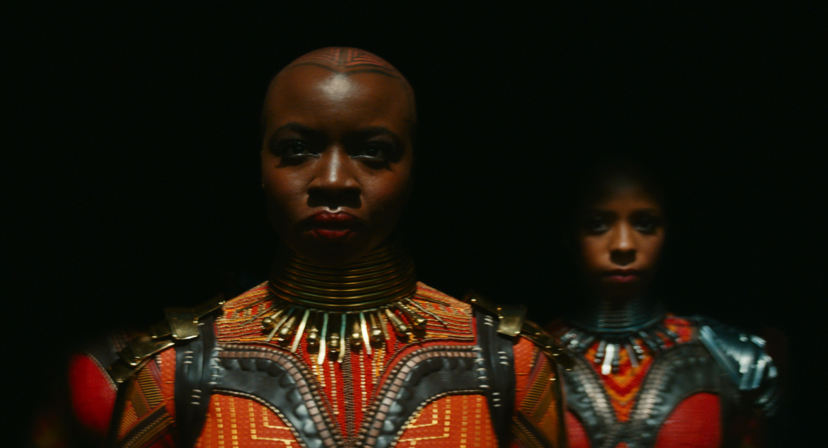 Danai Gurira as Okoye in Marvel Studios 'Black Panther: Wakanda Forever'.