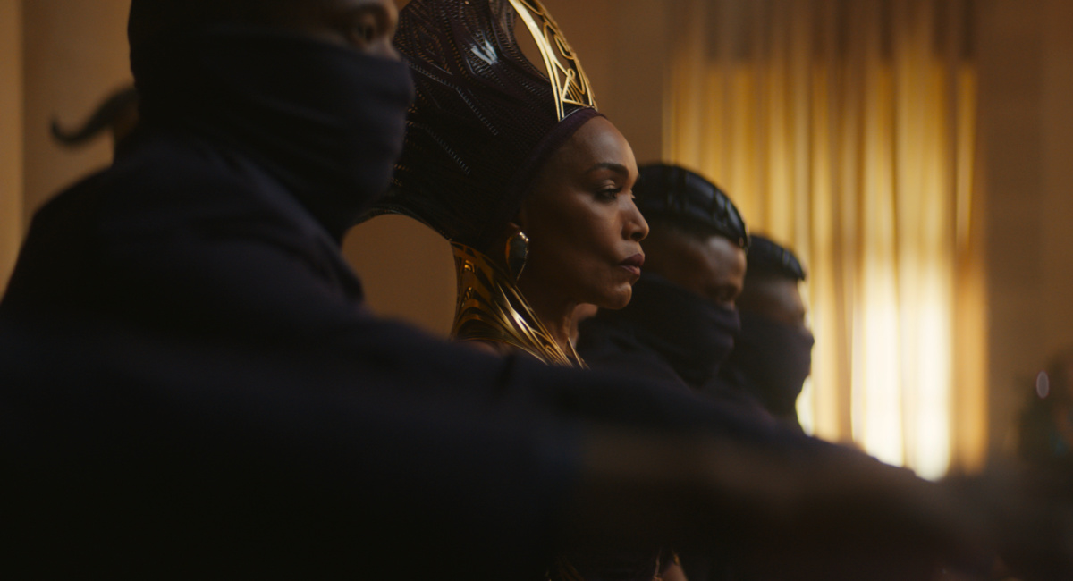 Angela Bassett as Ramonda in Marvel Studios' 'Black Panther: Wakanda Forever.'