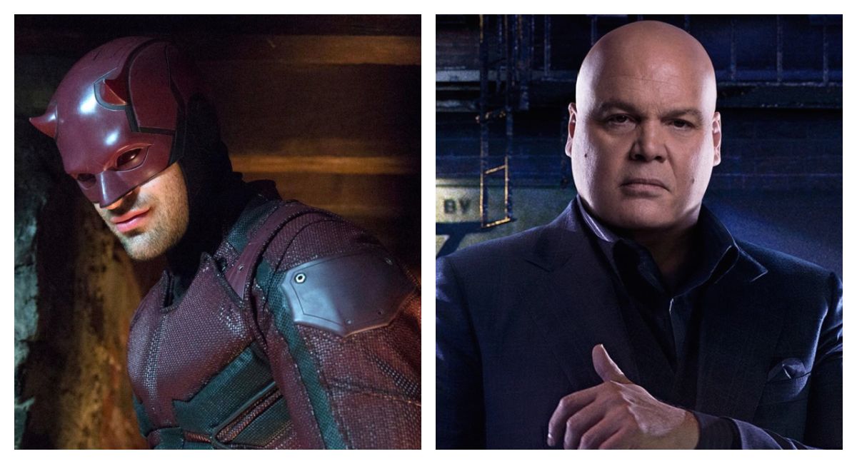 Charlie Cox as Daredevil and Vincent D'Onofrio as Kingpin on Netflix/Marvel's 'Daredevil.'