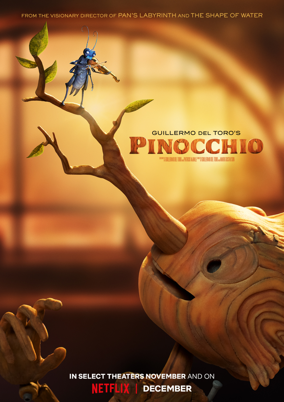 'Pinocchio' is releasing in theaters in November before launching on Netflix in December.