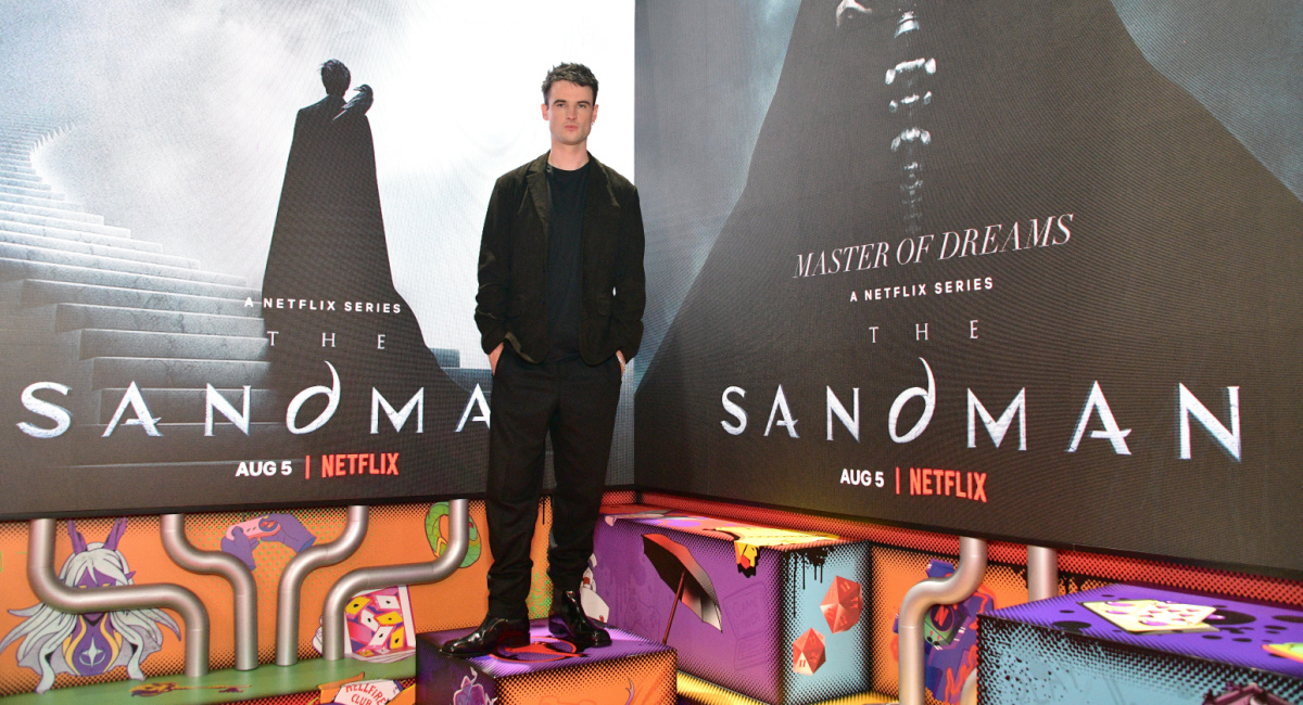 Tom Sturridge from Netflix's 'The Sandman' at San Diego Comic-Con 2022.