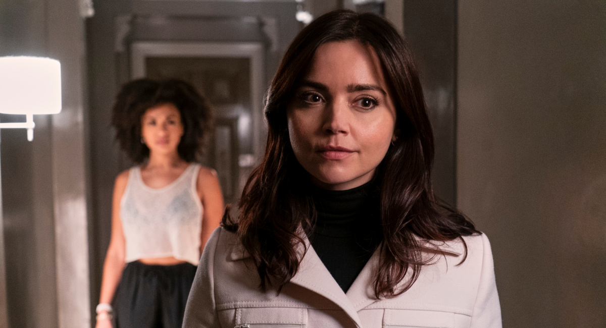 Kirby Howell-Baptiste as Death and Jenna Coleman as Johanna Constantine in Netflix's 'The Sandman.'