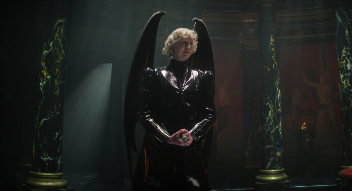 Gwendoline Christie as Lucifer Morningstar in Netflix's 'The Sandman.'