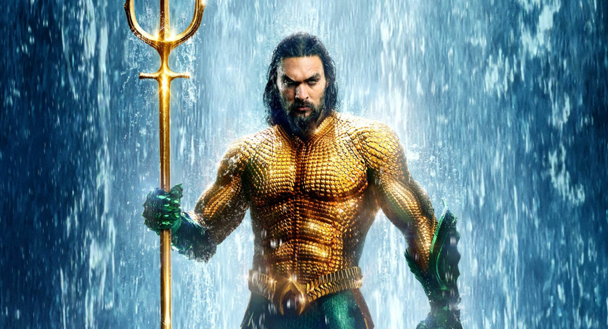 Jason Momoa in 2018's 'Aquaman.'