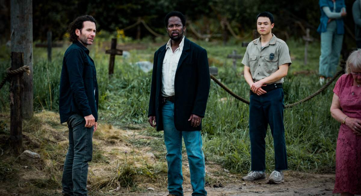 Eion Bailey, Harold Perrineau, Ricky He on Epix's 'From.'