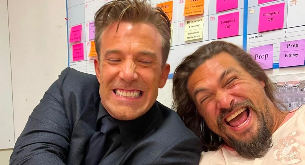 Ben Affleck et Jason Momoa.