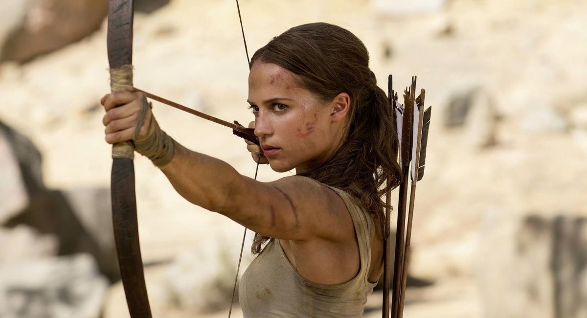 Alicia Vikander as Lara Croft in 2018's 'Tomb Raider.'