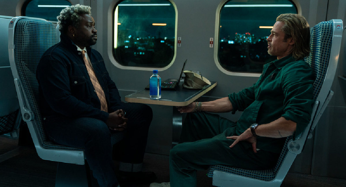 Bryan Tyree Henry and Brad Pitt star Sony's in 'Bullet Train.'