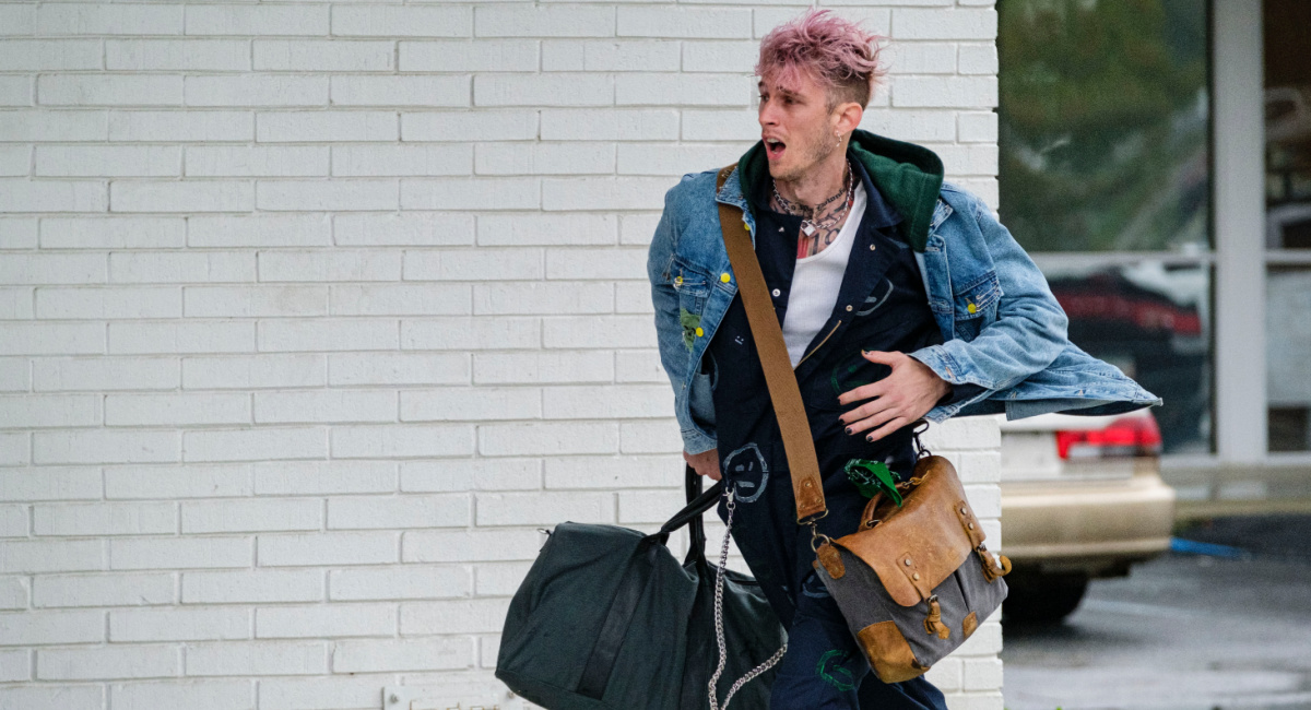 Colson Baker (Machine Gun Kelly) as Freddy in 'One Way.'