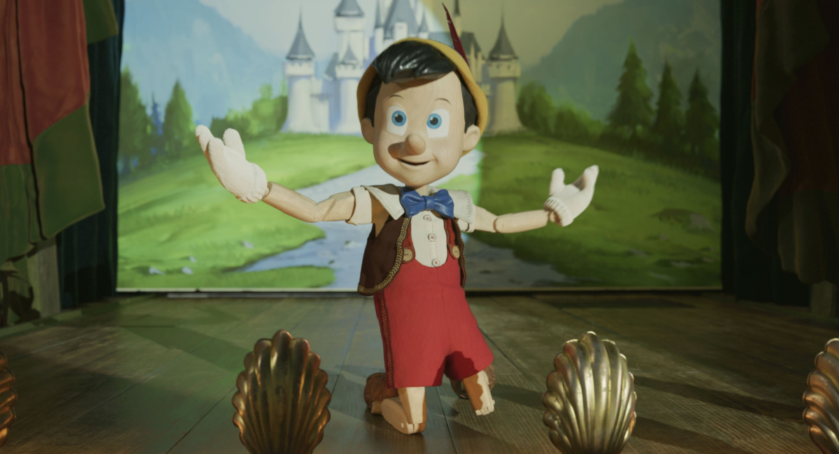 Pinocchio (voiced by Benjamin Evan Ainsworth) in Disney's live-action 'Pinocchio.'