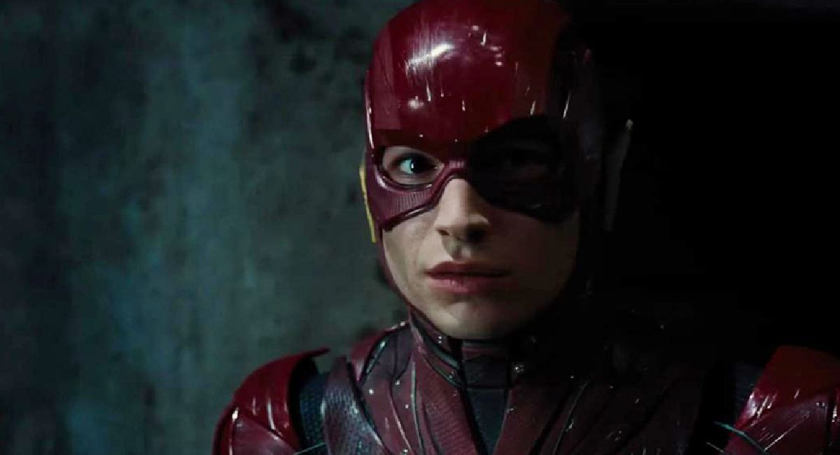 Ezra Miller as the Flash in 2017's 'Justice League.'