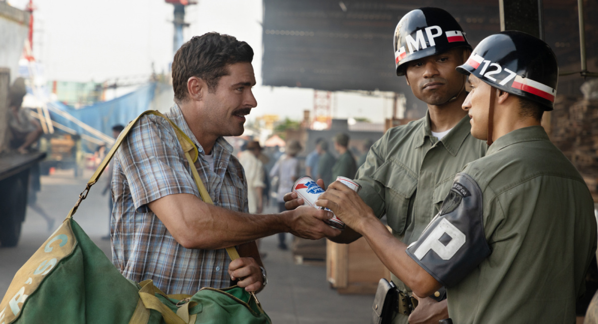 Zac Efron in 'The Greatest Beer Run Ever,' premiering globally on September 30, 2022 on Apple TV+.