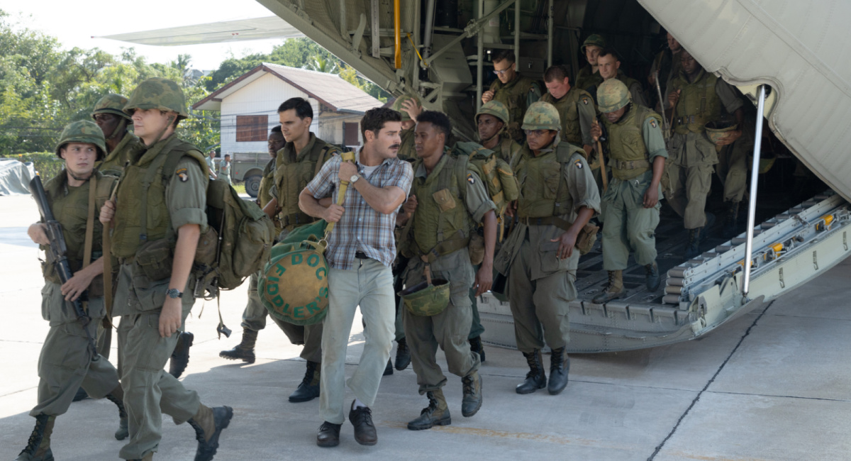 Zac Efron in 'The Greatest Beer Run Ever,' premiering globally on September 30, 2022 on Apple TV+.