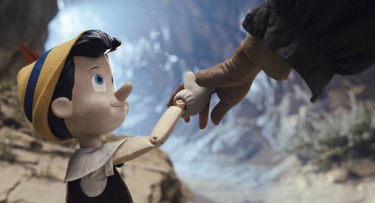 Pinocchio (voiced by Benjamin Evan Ainsworth) in Disney's live-action 'Pinocchio,'
