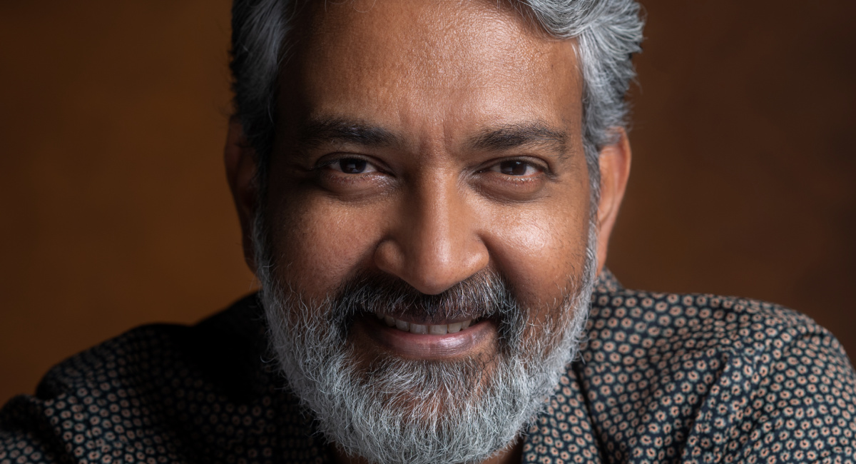 Director S.S. Rajamouli. Photo courtesy DVV Entertainment.
