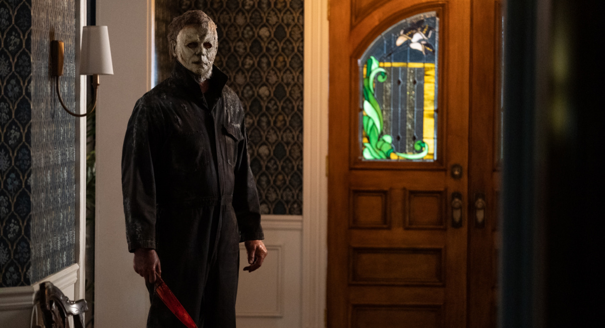 Michael Myers (aka The Shape) in 'Halloween Ends,' directed by David Gordon Green.