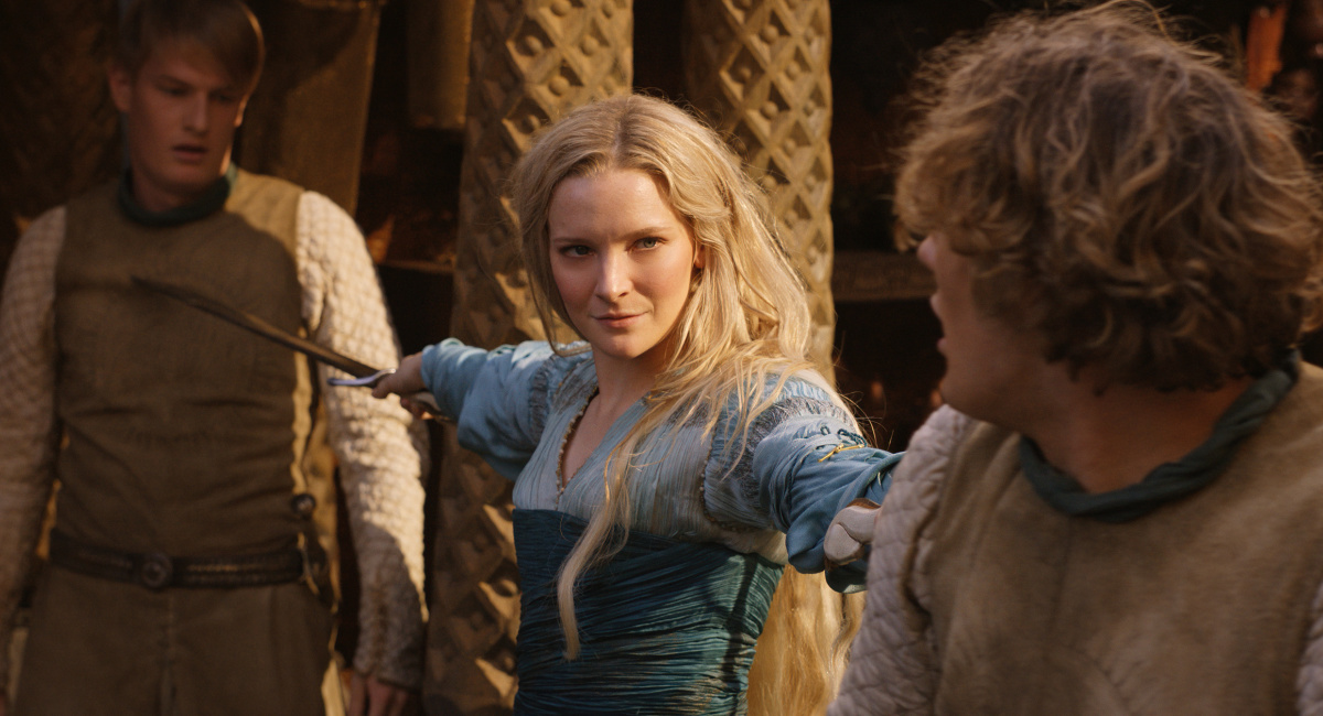 Morfydd Clark (Galadriel) in Prime Video's 'The Lord of the Rings: The Rings of Power.'