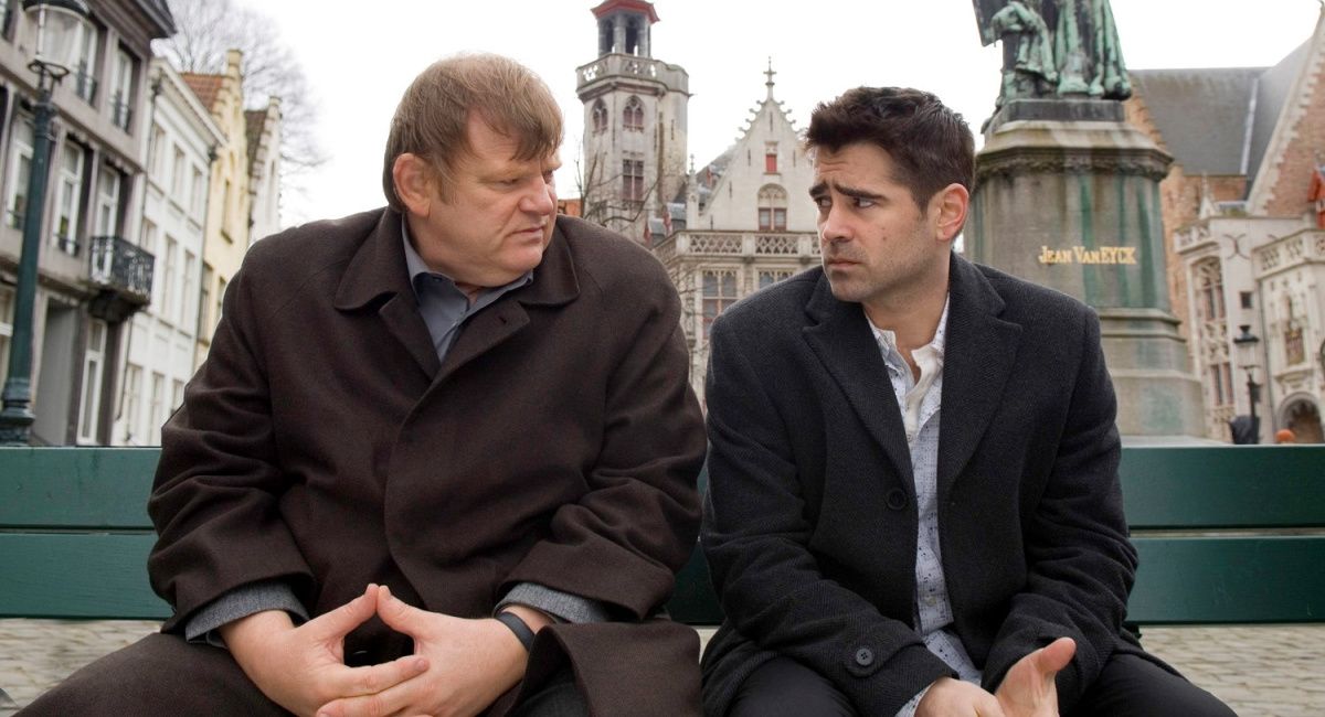 Brendan Gleeson and Colin Farrell star in Martin McDonagh's 'In Bruges,' a Focus Features release.
