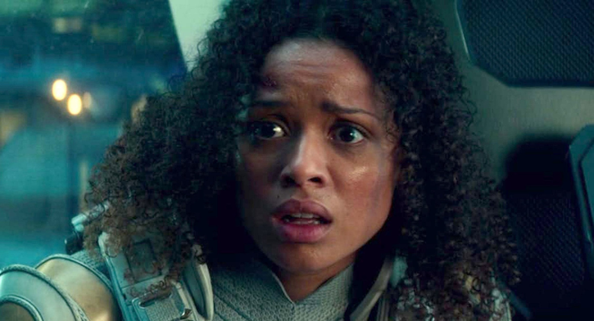 Gugu Mbatha-Raw in director Julius Onah's 'The Cloverfield Paradox.'