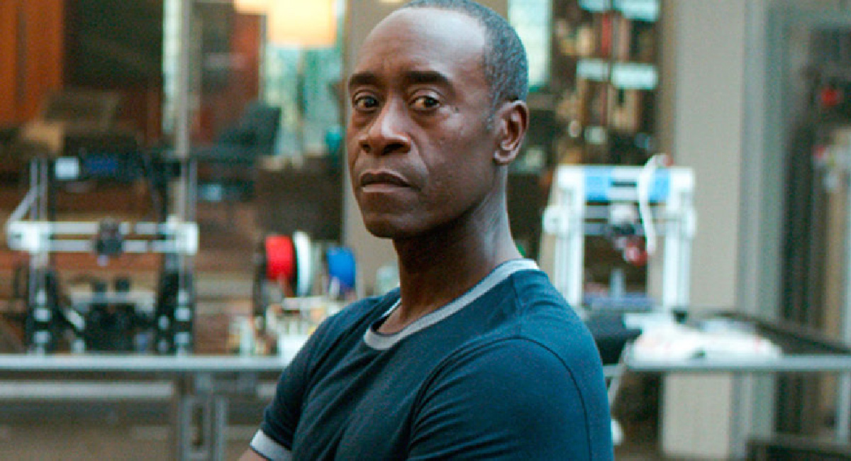 Don Cheadle as James Rhodes/War Machine in Marvel Studios' 'Avengers: Endgame.'