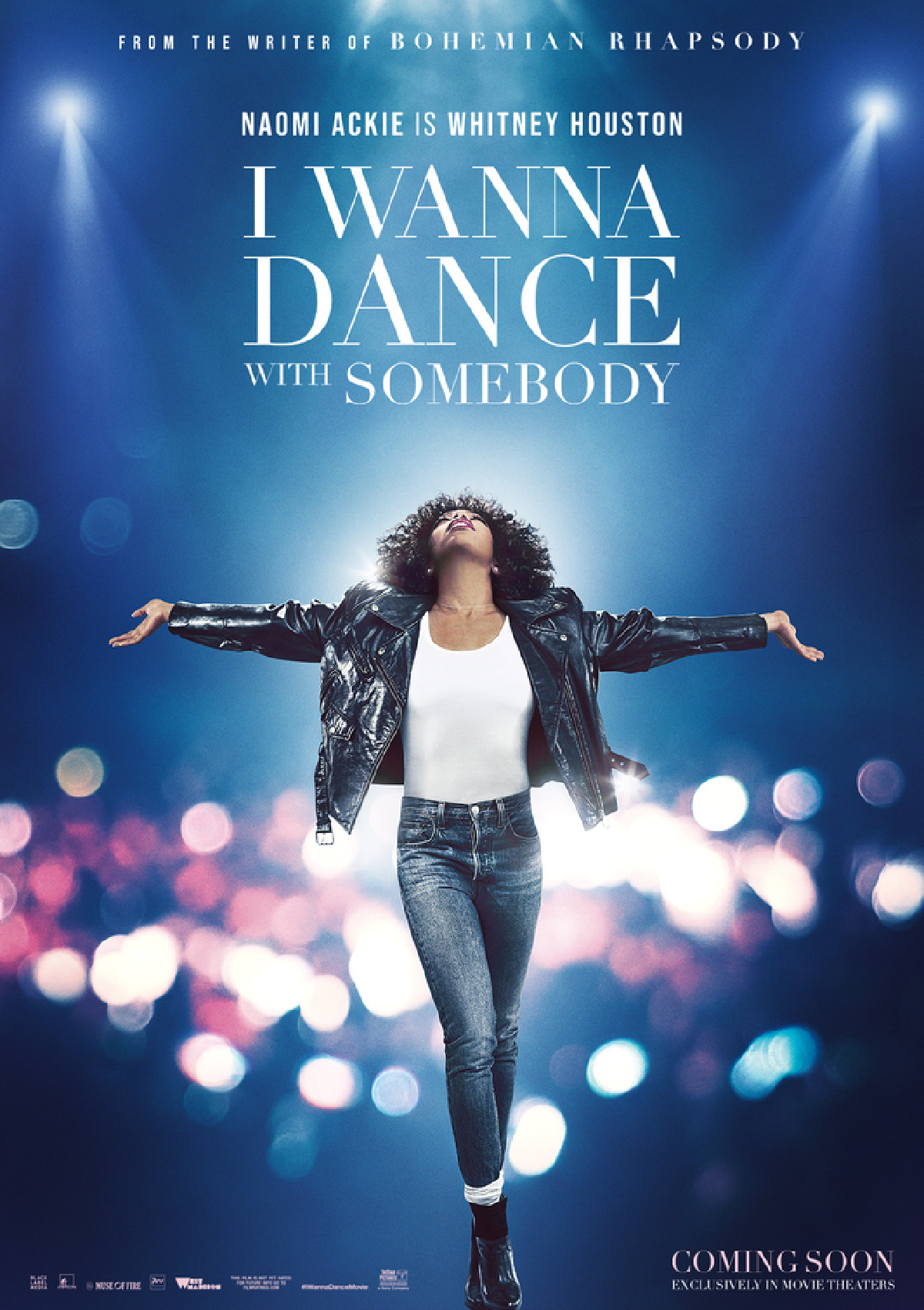 Naomi Ackie as Whitney Houston in 'I Wanna Dance with Somebody.'
