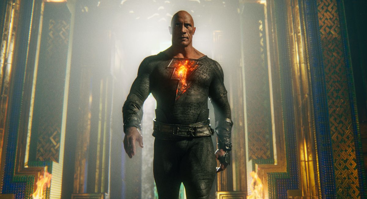 Dwayne Johnson as Black Adam in New Line Cinema’s action adventure 'Black Adam.'